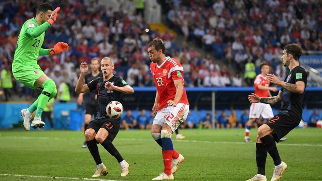 Παγκόσμιο Κύπελλο Ποδοσφαίρου 2018: Ρωσία-Κροατία 3-4 πεν. (1-1 κ.δ., 2-2 παρ.)