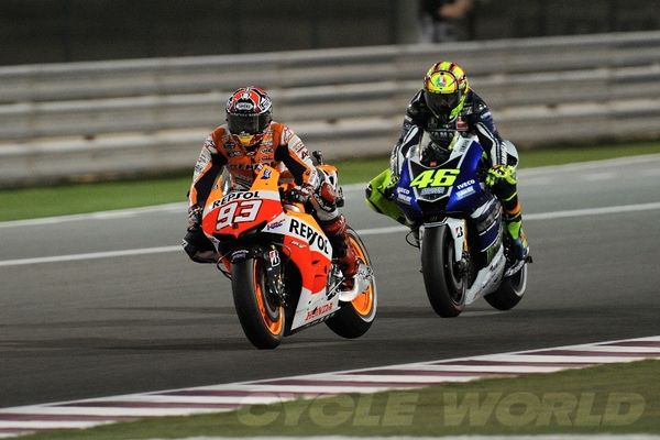 Moto GP: Ρόσι-Μαρκέζ, αρκετά χρόνια πριν (φώτο)