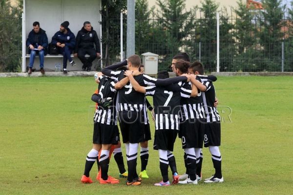 ΠΑΟΚ-Παναθηναϊκός 1-1 (Κ20)