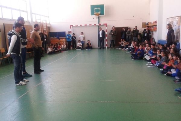 Αστέρας Τρίπολης: Στο 3ο Δημοτικό αντιπροσωπεία παικτών (photos)