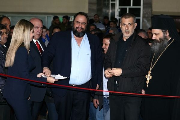 Ολυμπιακός: Εγκαίνια στο Δημοτικό Γήπεδο Καμινίων (photos)