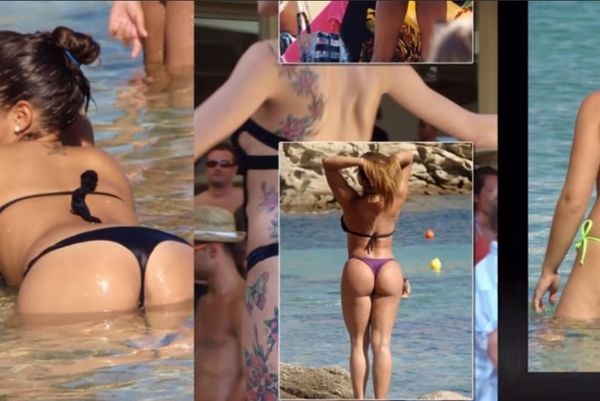 ΑΠΙΣΤΕΥΤΟ βίντεο! Αυτά είναι τα 100 πιο καυτά οπίσθια της Μυκόνου! (video)