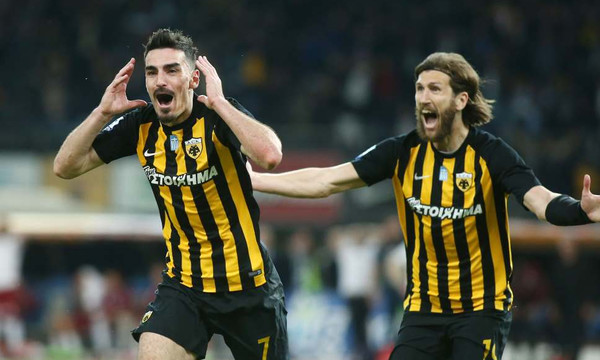 ΑΕΚ-ΑΕΛ 1-0: Ο Λάζαρος με γκολάρα την έστειλε στον τελικό με τον ΠΑΟΚ!