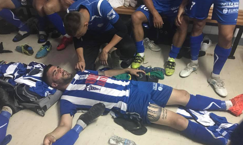Γ' Εθνική: Επεισόδια στην Αμαλιάδα, έπεσε ξύλο στο ημίχρονο - Τραυματίστηκαν παίκτες (photos)