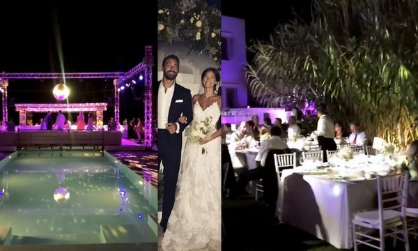 Τανιμανίδης - Μπόμπα: Μετά τον παραμυθένιο γάμο η λαμπερή δεξίωση - Ο χορός του ζευγαριού