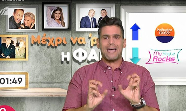 Δημήτρης Ουγγαρέζος: Η φαρμακερή ατάκα του για τα χαμηλά νούμερα τηλεθέασης on air