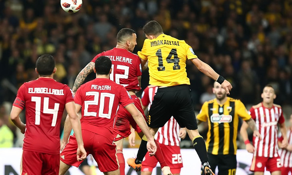 ΑΕΚ-Ολυμπιακός 1-1: Το... έσωσε με Μπακασέτα!