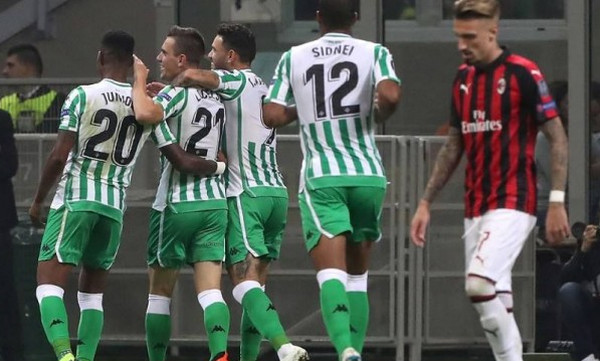 Europa League: Πέρασε από το Μιλάνο η Μπέτις (videos)