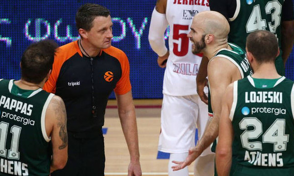 Η θέση της Euroleague για την επίμαχη φάση στο Παναθηναϊκός - Αρμάνι