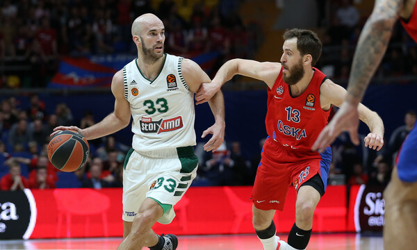 ΤΣΣΚΑ Μόσχας-Παναθηναϊκός 77-78: Τεράστιος Παναθηναϊκός με… καρυδάτο Καλάθη!