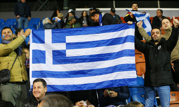Λίχτενσταϊν-Ελλάδα: Δυναμική ελληνική παρουσία στις εξέδρες (photos)
